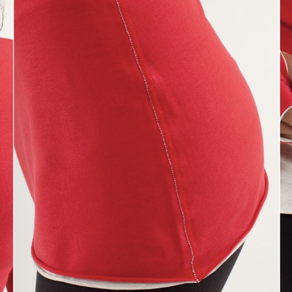 Lululemon Every Yogi Long Sleeve Currant / Heathered Ghost - Picture 8 of 15